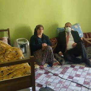 İl Müdürü Kaya Yaşlılarımızı Evinde Ziyaret Etti - fotoğraf 1