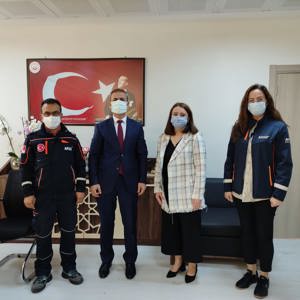 AFAD İL MÜDÜRLÜĞÜNDEN İL MÜDÜRÜMÜZE ZİYARET - fotoğraf 1