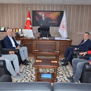 Yeniimaret Spor Kulübü Yönetiminden İl Müdürü Bilgin ÖZBAŞ’a Ziyaret - fotoğraf 1