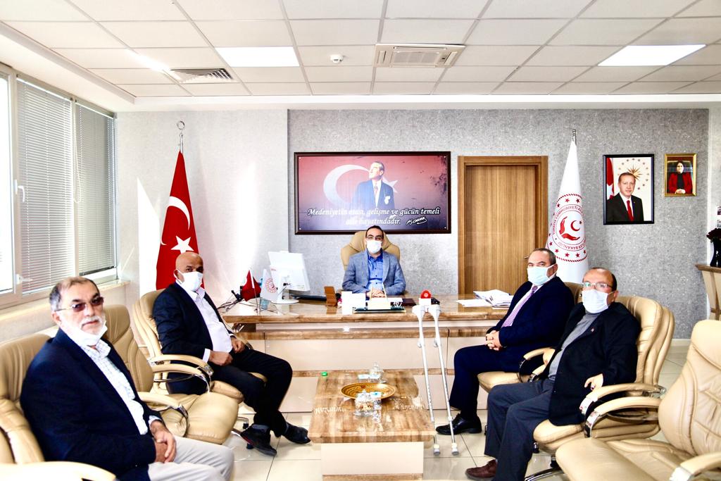Anadolu Ortopedik Engelliler Derneğinden İl Müdürümüze Ziyaret