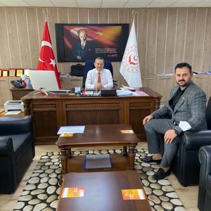 Yeniimaret Muhtarı Eren KAÇARLAR’dan İl Müdürlüğümüze Ziyaret - fotoğraf 1