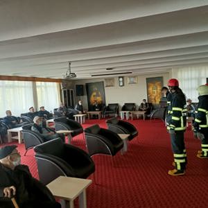 Huzurevinde Yangın Tatbikatı - fotoğraf 1
