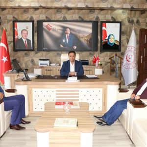 İl Müdürlüğümüze , Şanlıurfa Esnaf ve Sanaatkarlar Odası Birlik Başkanlığı’ndan Ziyaret - fotoğraf 1