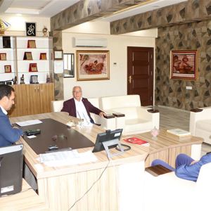 İl Müdürlüğümüze , Şanlıurfa Esnaf ve Sanaatkarlar Odası Birlik Başkanlığı’ndan Ziyaret - fotoğraf 2