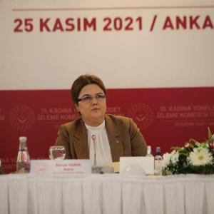 Bakanımız Derya Yanık, Kadına Yönelik Şiddet İzleme Komitesi 2021 Yılı Toplantısına Başkanlık Etti - fotoğraf 2