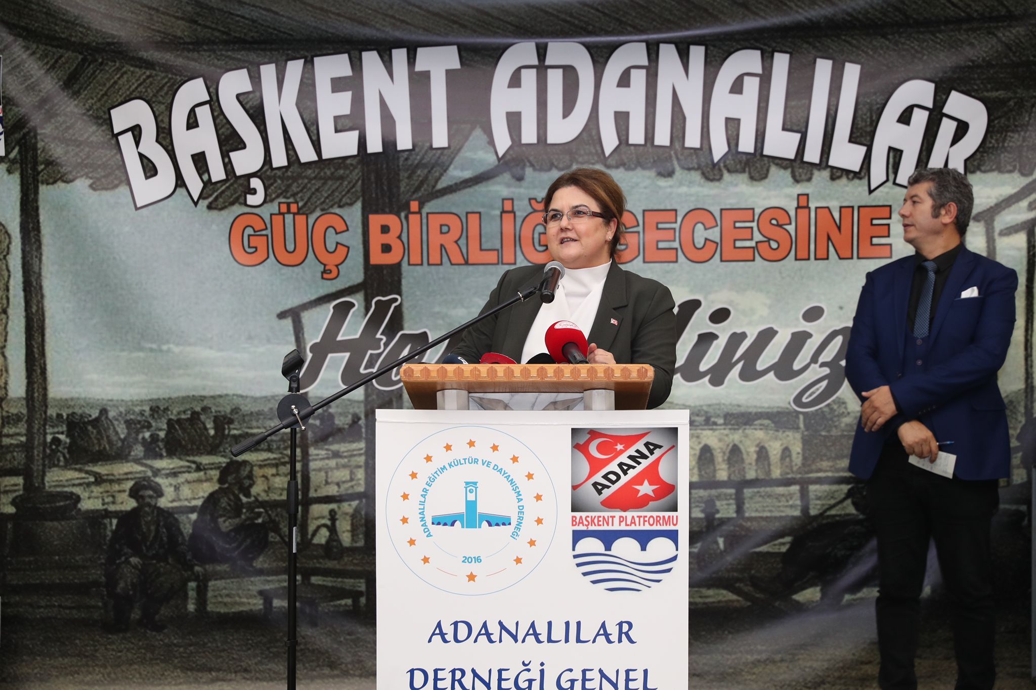 Bakanımız Derya Yanık, Başkentteki Adanalılar Birlik Beraberlik Güç Birliği Gecesi"ne Katıldı 