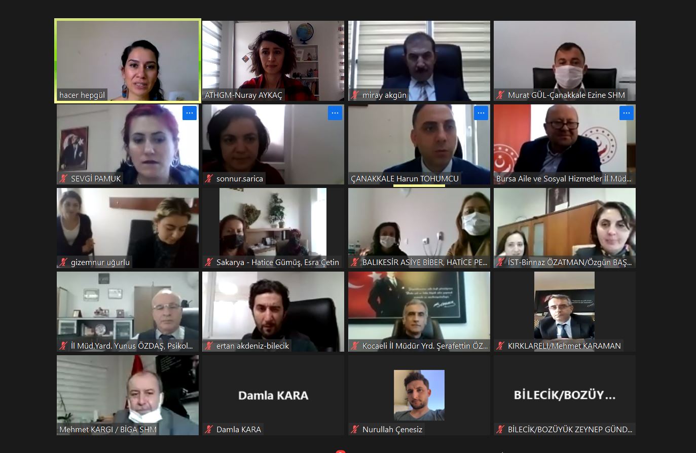 AİLE EĞİTİM PROGRAMI BÖLGESEL TOPLANTILAR GERÇEKLEŞTİRİLDİ