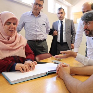 Engelli ve Yaşlı Hizmetleri Genel Müdürü Uzm. Dr. Orhan KOÇ Yenimahalle Görme Engelliler Rehabilitasyon Merkezinde İncelemelerde Bulundu - fotoğraf 6