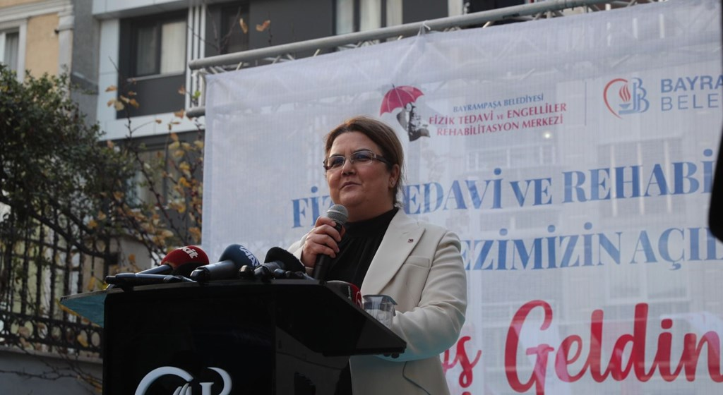 Derya Yanık, Minister of Family and Social Services, Opened the Physical Therapy and Rehabilitation Centre for the Persons with Disabilities in Bayrampaşa