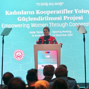 Bakanımız Derya Yanık, Kadınların Kooperatifler Yoluyla Güçlendirilmesi Projesi Açılış Toplantısı'na Katıldı - fotoğraf 1