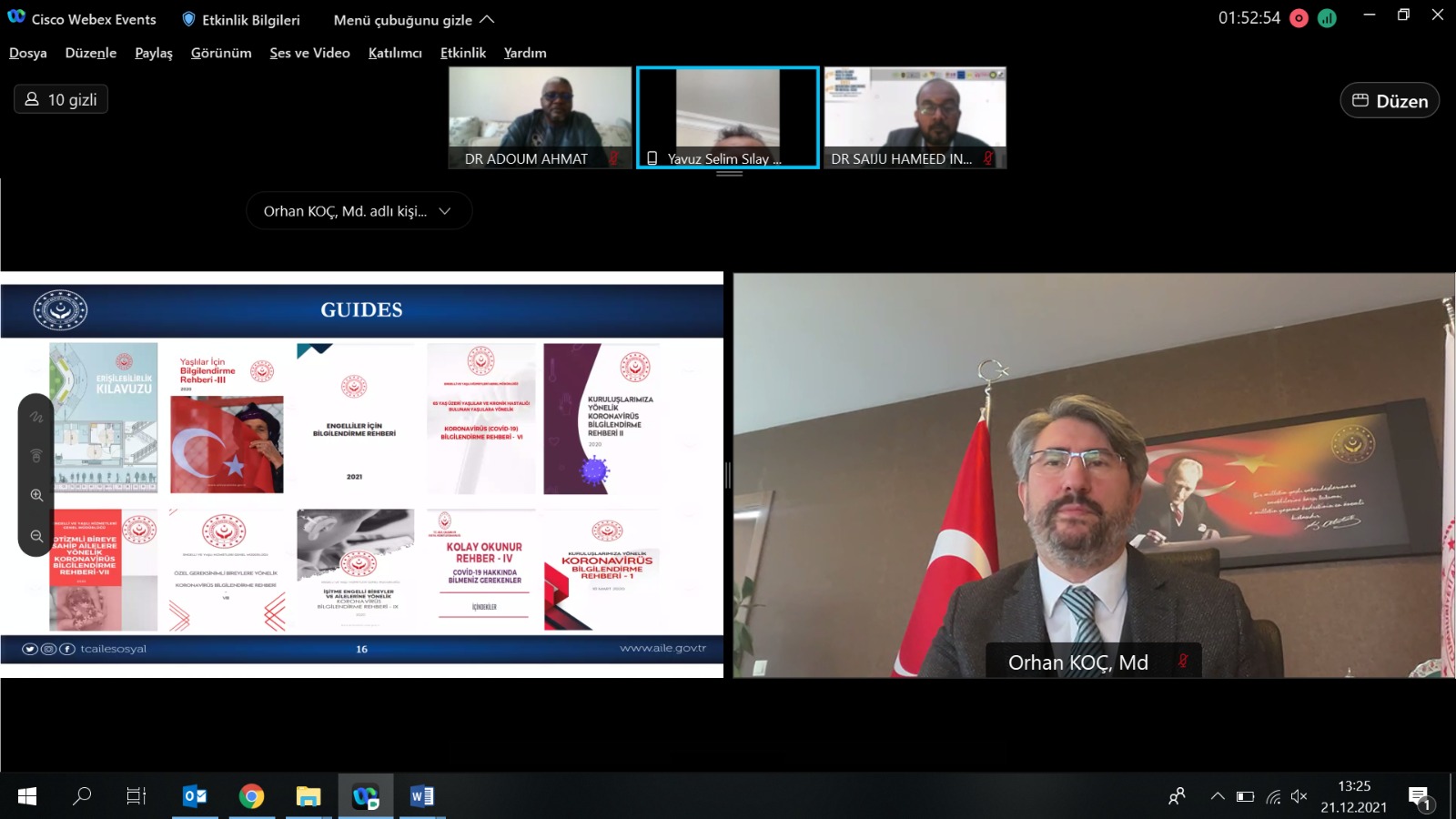 6. Dünya Müslüman Sağlık Toplulukları Kongresi, 21-23 Aralık’ta Malezya’da Gerçekleştirildi