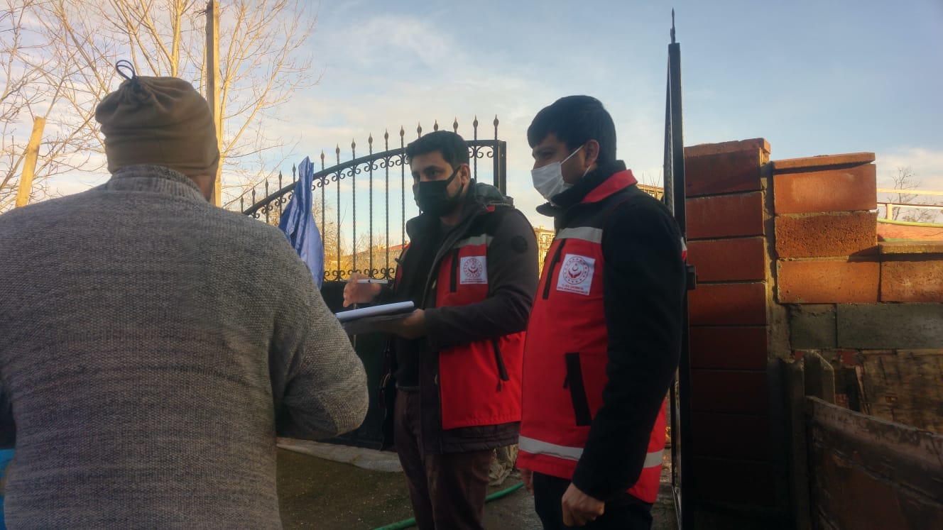 Psiko-Sosyal Destek Ekiplerimiz Sahada