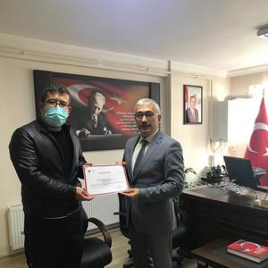 İl Müdürlüğümüz Personeline Başarı Belgeleri Takdim Edildi. - fotoğraf 1
