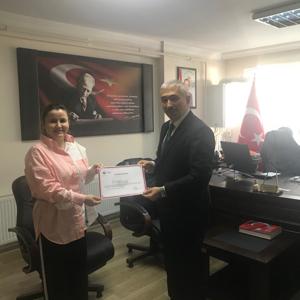 İl Müdürlüğümüz Personeline Başarı Belgeleri Takdim Edildi. - fotoğraf 3