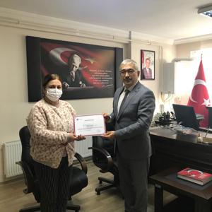 İl Müdürlüğümüz Personeline Başarı Belgeleri Takdim Edildi. - fotoğraf 4