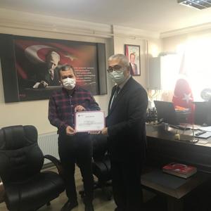 İl Müdürlüğümüz Personeline Başarı Belgeleri Takdim Edildi. - fotoğraf 6