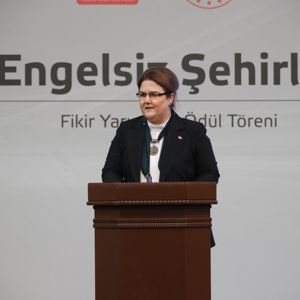 Emine Erdoğan Hanımefendi ile Bakanımız Derya Yanık, Engelsiz Şehirler Fikir ve Proje Yarışması Ödül Töreni'ne Katıldı - fotoğraf 3