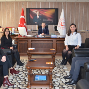 Sığınmacılar ve Göçmenlerle Dayanışma Derneğinden  İl Müdürlüğümüze Ziyaret - fotoğraf 1