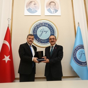 Genel Müdürümüz Selim Çelenk, Gazi Üniversitesi Rektörü Prof. Dr. Musa Yıldız'ı Ziyaret etti - fotoğraf 2