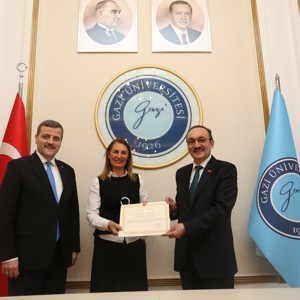 Genel Müdürümüz Selim Çelenk, Gazi Üniversitesi Rektörü Prof. Dr. Musa Yıldız'ı Ziyaret etti - fotoğraf 3