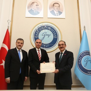Genel Müdürümüz Selim Çelenk, Gazi Üniversitesi Rektörü Prof. Dr. Musa Yıldız'ı Ziyaret etti - fotoğraf 4
