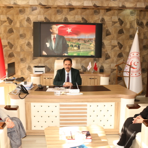 Ak Parti Şanlıurfa İl Kadın Kolları Başkanlığı’ndan Müdürlüğümüze Ziyaret  - fotoğraf 1