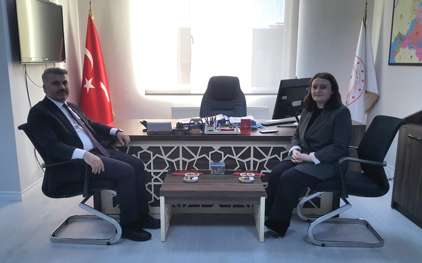 SAYIN VEKİLİMİZ MUSTAFA CANBEY MÜDÜRLÜĞÜMÜZE ZİYARETTE BULUNDU