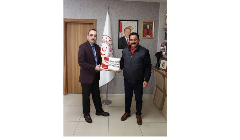 UDEMSAN Sendikası Genel Başkanı Abdullah Peker’den İl Müdürümüz Cüneyd Özdemir’e Ziyaret