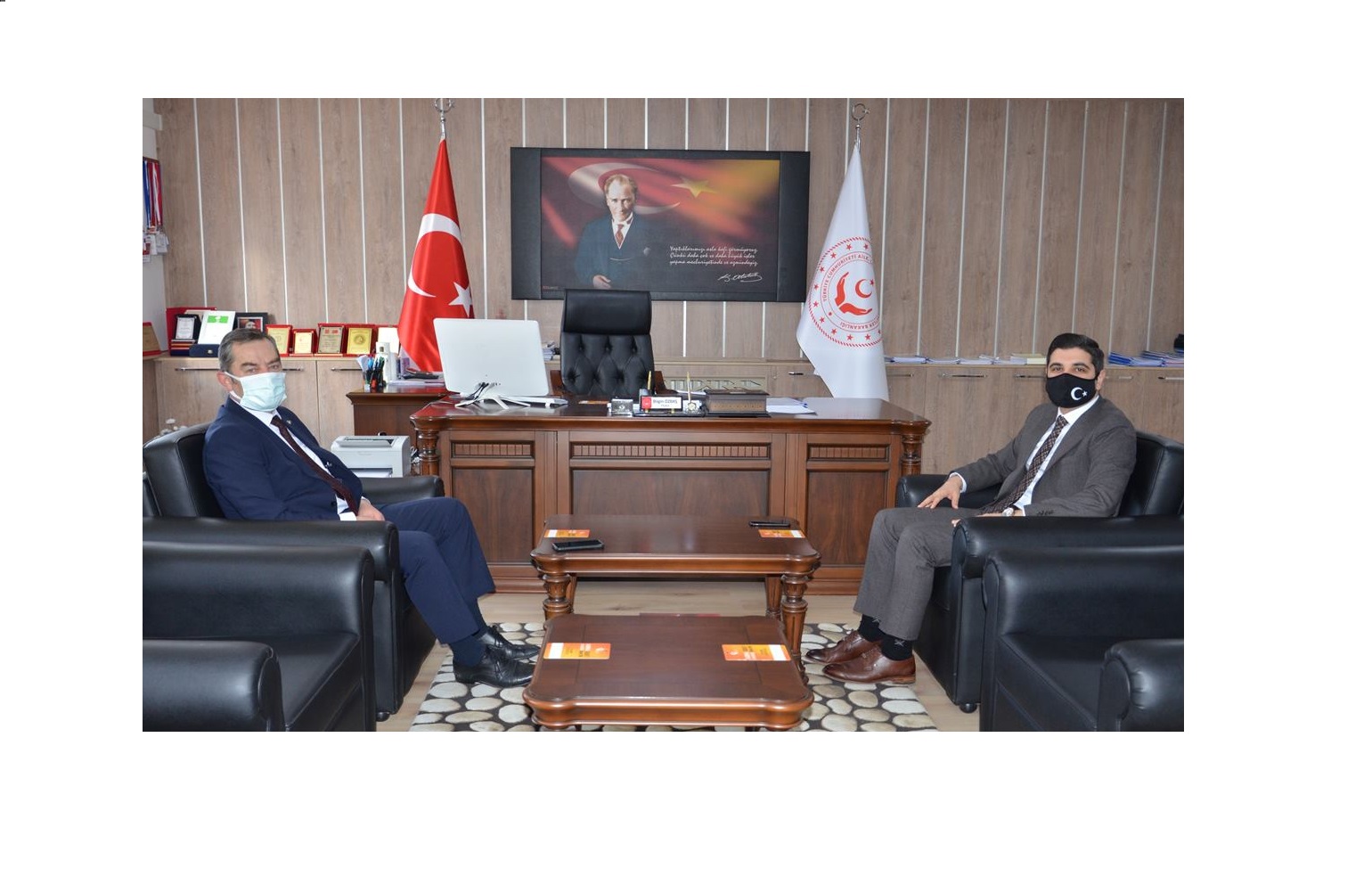 Lalapaşa İlçe Kaymakamı Muhammet ÇİFTÇİ, İl Müdürlüğümüzü Ziyaret Etti