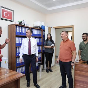  İl Müdürümüzden Çalışma Arkadaşlarımıza Ziyaret - fotoğraf 1