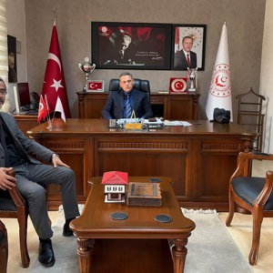 Karabük Demir Kartal Spor Kulübünden İl Müdürümüz Sayın Sami ÇİFT’e ziyaret - fotoğraf 1