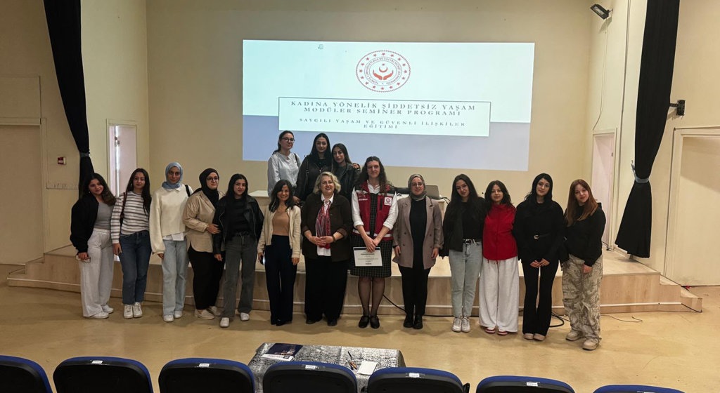 Vize MYO Öğrencilerine “Saygılı Yaşam ve Güvenli İlişkiler” Eğitimi