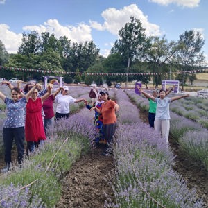 Morun Huzur Veren Tonları Arasında Lavanta Bahçesi Gezimiz - fotoğraf 4