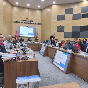 Sakarya İl Afet ve Acil Durum Yönetim Merkezi’nde planlanan tatbikat çalışması gerçekleştirildi. - fotoğraf 2