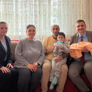 Sedanur Ve Barış Bıyık Çiftine, Aile Ziyareti Gerçekleştirildi. - fotoğraf 1
