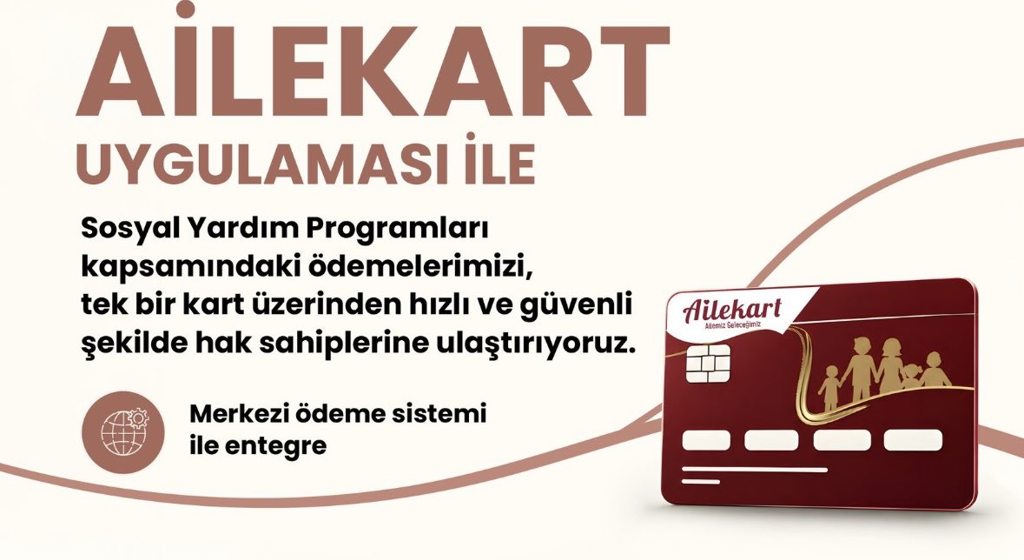 Ailekart İle Sosyal Yardım Ödemelerinde Kolaylık Ve Güven