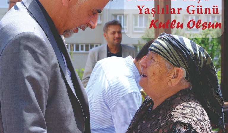 İl Müdürümüz Emre Çalğan’ın “1 Ekim Dünya Yaşlılar Günü” Mesajı