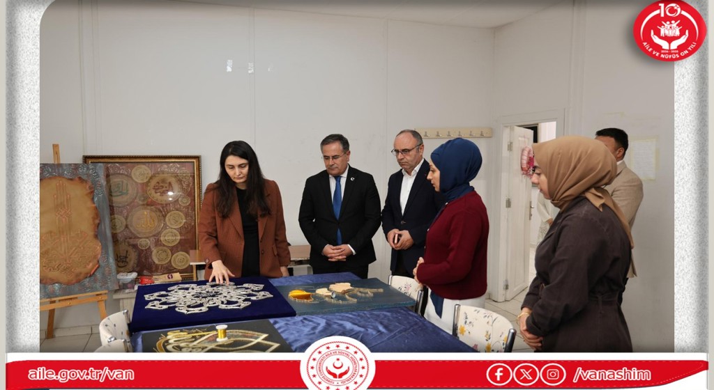 Vali Yardımcımız Sayın Fidan Bozkır ve İl Müdürümüz Sayın Vefa Akdoğan, Tuşba Aile Destek Merkezi’ni (ADEM) ziyaret Etti