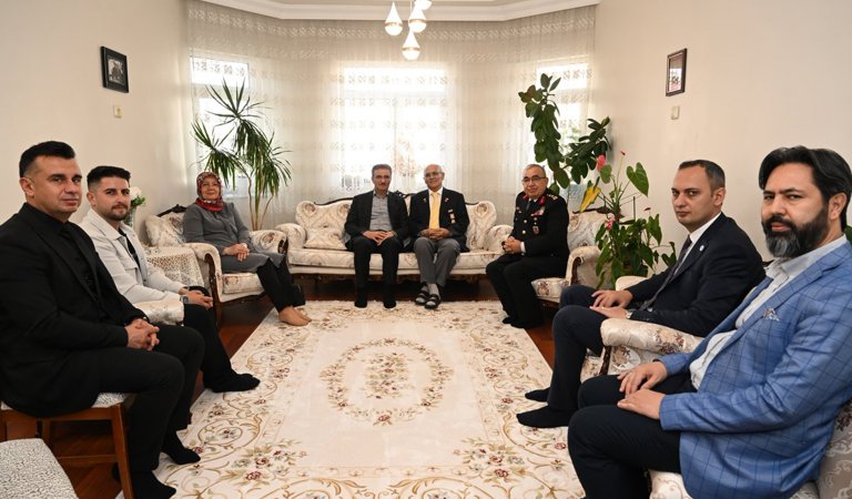 Kıbrıs Gazisi Ferit Işık’a Vefa Ziyareti