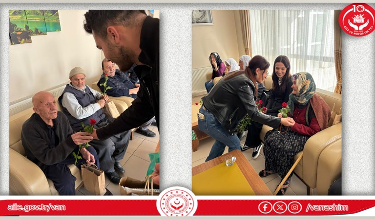 Saray İlçe Milli Eğitim Müdürlüğü’nden Kıymetli Büyüklerimize Anlamlı Ziyaret