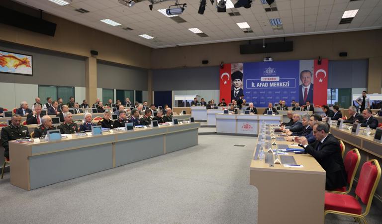 İl Müdürümüz Sn. Ömer Turan, İstanbul Valisi Sn. Davut GÜL Başkanlığında Gerçekleştirilen Ulusal Düzey Afet Tatbikatı Toplantısı’na Katıldı
