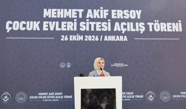 Bakanımız Mahinur Özdemir Göktaş, Mehmet Akif Ersoy Çocuk Evleri Sitesi'nin açılış töreninde konuştu: