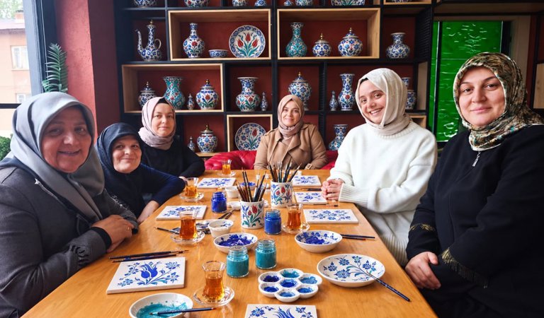 İyilik Var Hareketi Kapsamında Şehit Ailelerimizle Sanata Teşvik Programı