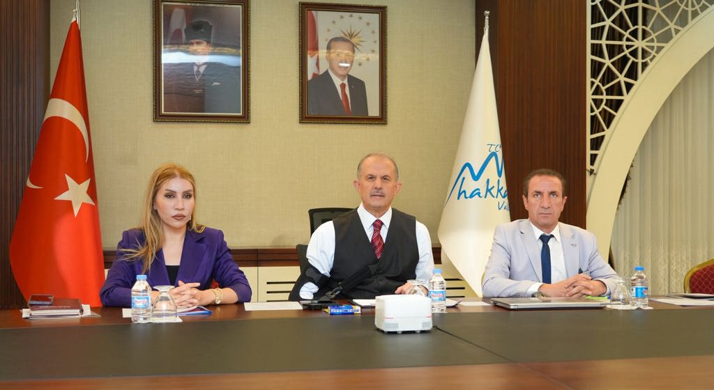 Hakkâri’de Video Konferans Üzerinden Sosyal Hizmet ve Değerlendirme Toplantısı