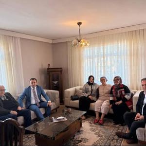 Kıbrıs Gazilerimiz İbrahim Han ve Sabri Yazgan hanelerinde ziyaret edildi. - fotoğraf 1