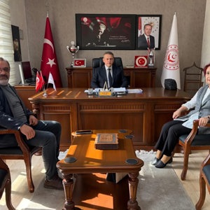 Birlikte Daha Güçlüyüz: Mor Safran Kültür ve Sanat Derneğinden Müdürlüğümüze Ziyaret - fotoğraf 1