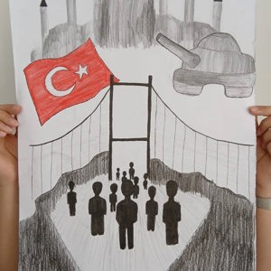 15 Temmuz Demokrasi ve Millî Birlik Günü Kapsamında Anlamlı Bir Resim Etkinliği Gerçekleştirdi - fotoğraf 4