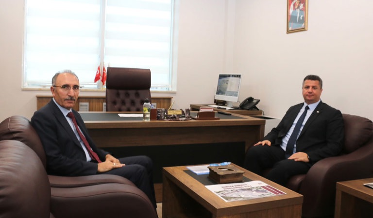 İl Müdürümüz Sayın Serdar DEMİRCİ’i Fırat Üniversitesi Rektörü Prof. Dr. Sayın Fahrettin GÖKTAŞ’ı  Ziyaret Etti