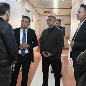 Vali Yardımcımız Mustafa Caner Çulukar ve İl Müdürümüz Özgür Kırmızıtaş’tan Gazimize Ziyaret - fotoğraf 1