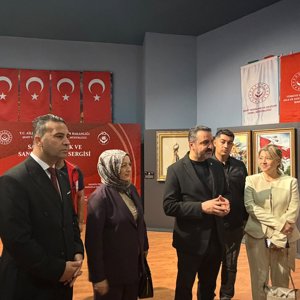 “Sanata Teşvik ve Sanatla Yaşam Projesi” Sergisi Zeugma Müzesi’nde Sanatseverlerle Buluştu - fotoğraf 2
